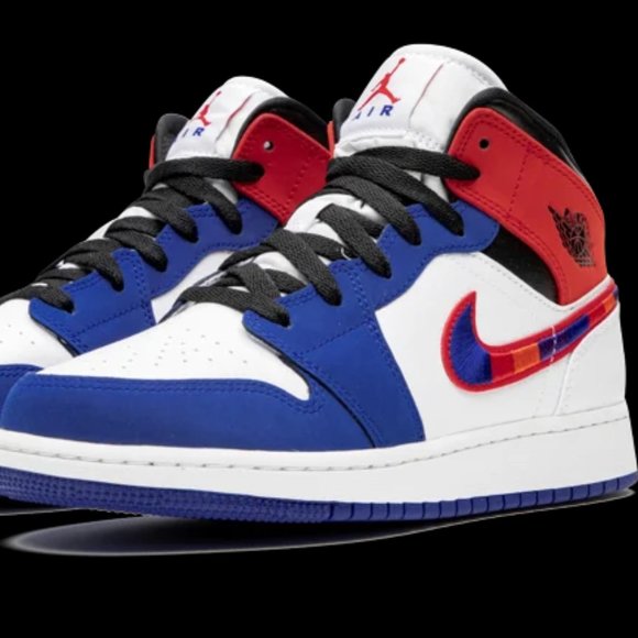 Nike Other - Air Jordan 1 Mid SE (GS) “Multicolor Swoosh”